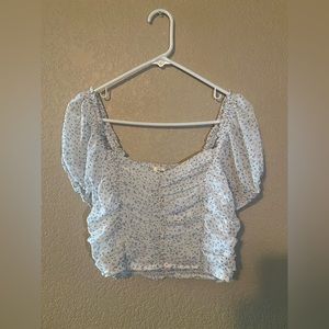 NWT french kiss crop top